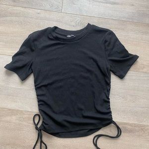 Zara Side Tie Short Sleeve Shirt (bundle of 2)